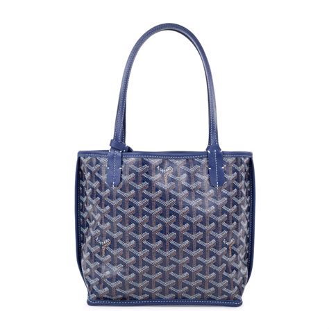 blue tote bag goyard|goyard tote bag cost.